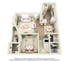 Two Bedroom Two Bath Townhouse